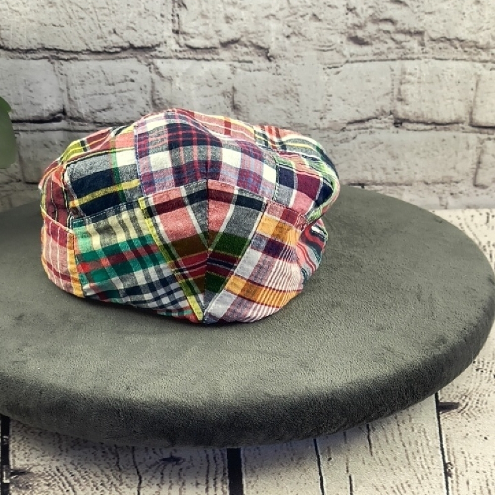 Broner Multicolor Plaid flat Snap Cap Hat, Large - Picture 6 of 11